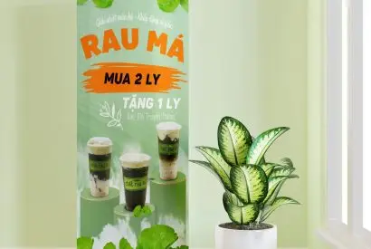 Thiết Kế Poster Rau Má