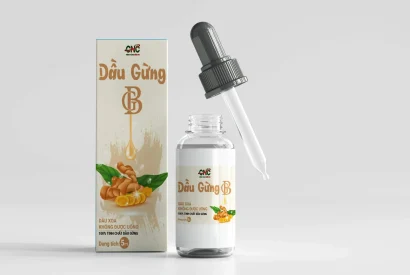 Bao bì Dầu gừng CNC