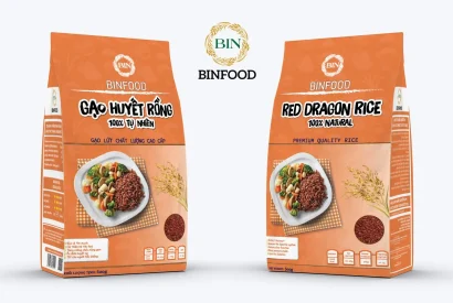 Bao bì Gạo huyết rồng BinFood